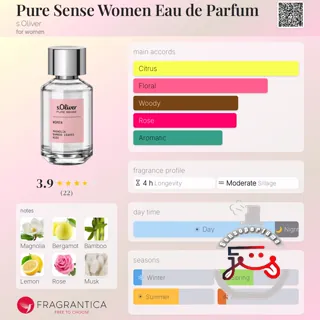 Pure Sense Women Eau de Parfum s.Oliver
